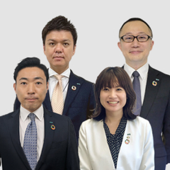 (上段左より)三井住友海上 青木さん MS&ADインターリスク総研 小川さん(下段左より)三井住友海上 井上さん あいおいニッセイ同和損保 佐藤さん